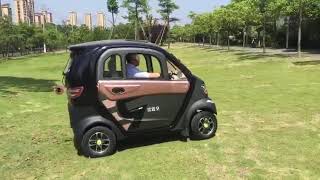 QPod2 Electric Transport Cabin Scooter Demonstration [upl. by Albur878]