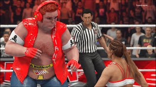 Ronda Rousey vs Tim Jumbo  WWE 2K24  Full Match [upl. by Miguelita]