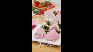 Schoko Erdbeeren🍓🍫 Perfekt für valentinstag 💕 Muttertag 🎁 Geburtstag [upl. by Assyli]