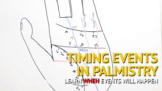 ✔ Palmistry amp Palm Reading  HOW to Predict WHEN Events Happen [upl. by Uund]