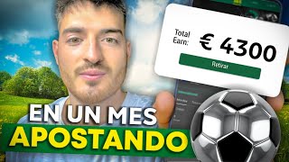 Asi Gane 4300 Al MES Con Las APUESTAS DEPORTIVAS Resultados Reales✅ [upl. by Dnalrag85]