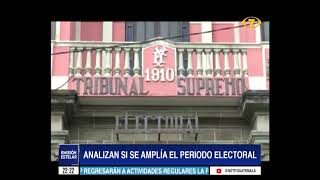 Analizan si se amplía el periodo electoral [upl. by Matthia997]