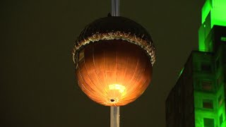 LIVE  Acorn Drop in downtown Raleigh to ring in 2024 [upl. by Zebaj589]