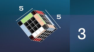 Rubiks kubus 5x5  stap 310 [upl. by Htrowslle]