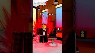 Barber ah shorts short roblox funny robloxmemes Goldfishiess [upl. by Graubert]