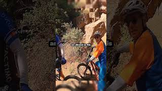 Dirt biker educates mountain bikers on trail 💯 part 1 Meekerextreme [upl. by Ymor]