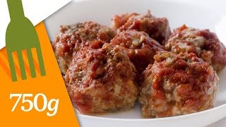 Recette de Boulettes de viande sauce tomate  750g [upl. by Harima]