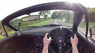 MX5 Mk1 POV B Road Driving [upl. by Atiuqcaj804]