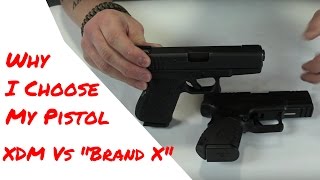 Why I Choose My Pistol XDM Vs Brand X  Geauga Firearms Academy [upl. by Raffo]