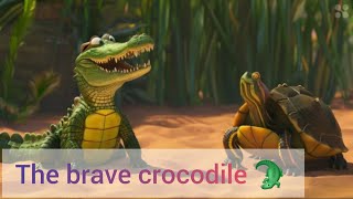 The Brave Crocodile Wild animals cartoon and animated stories [upl. by Bourgeois932]