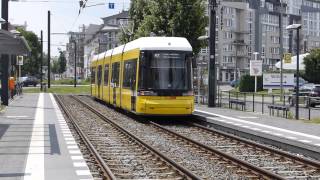 Straßenbahn Berlin  Tram Berlin 2013 1080p [upl. by Arrad]