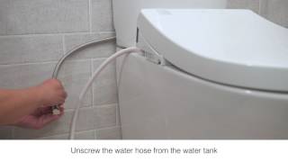 TOTO WASHLET Installation General [upl. by Yeslek994]