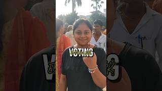 Election Day🗳️Vlog ADD 272365 minivlog ayushidailydazzle ayushivaid youtubeshorts [upl. by Liu]