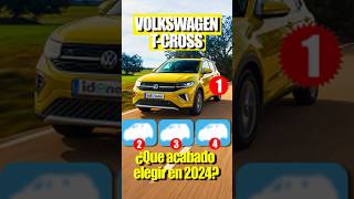 VOLKSWAGEN TCROSS 2024 ¿QUÉ ACABADO ELEGIR EN 2024 MÁS LIFE RLINE 🤔🚗 [upl. by Yentuoc]