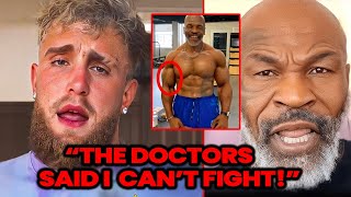 AN ANGRY Mike tyson reacts to JAKE PAULS FAKE INJURY TO AVOID THEIR FIGHTpress conference 2024 [upl. by Ecraep]