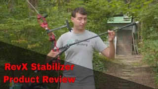 RevX Stabilizer By Shrewd Archery Designed For Compound And Recurve  Product Review [upl. by Close610]