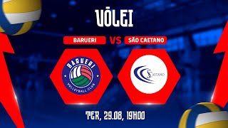 BARUERI X SÃO CAETANO  CAMPEONATO PAULISTA DE VOLLEYBALL FEMININO ADULTO [upl. by Steffy]