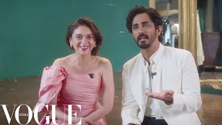 Aditi Rao Hydari amp Siddharth Tell The Truth with Vogue [upl. by Reteip]