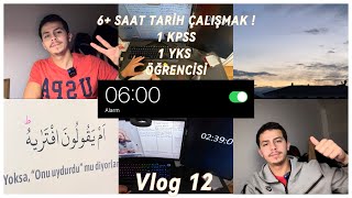 1 KPSS  1 YKS ÖĞRENCİSİ 6SAAT TARİH ÇALIŞTIM ATATÜRK DÖNEMİ❗️ VLOG 12 kpss2024 yks2024 [upl. by Ellenahs940]