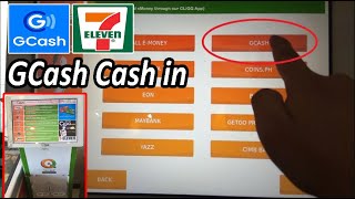 GCASH Cash in 711 ll How to Cash in GCASH at 7 Eleven ll Paano mag Cash in ng Gcash sa 711 [upl. by Rochette]