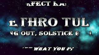 Jethro Tull karaoke  Ring Out Solstice Bells [upl. by Neehsuan942]