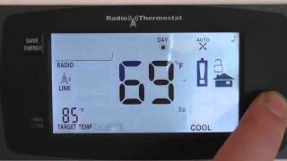 Changing Your Thermostat Between Fahrenheit and Celsius [upl. by Meador]