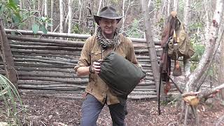 Oilskin and Wool Groundcloth from Bushcraft Spain [upl. by Hurst]