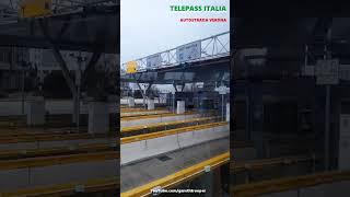 Telepass Italia  Autostrada Verona [upl. by Noside887]