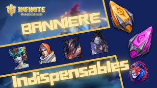 BANNIERE INDISPENSABLES  Que des mobs difficile à remplacer  INFINITE MAGICRAID [upl. by Akeryt20]