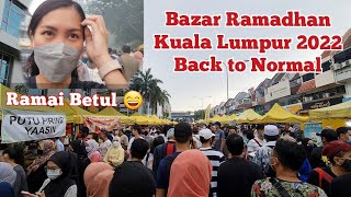 Meriahnya Bazar Ramadhan TTDI KL Hari Pertama Puasa Di MALAYSIA 2022 [upl. by Nylsirhc717]