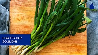 How To Chop Scallions [upl. by Htenek]