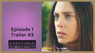 Kaderimin Oyunu ❖ Ep 1 Trailer 3 ❖ Akin Akinozu ❖ English ❖ 2021 [upl. by Anzovin]