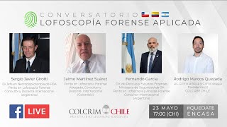 Conversatorio Lofoscopía Forense Aplicada [upl. by Yeh217]