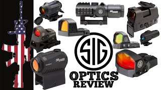 Sig Red Dots ROMEO amp Optics  REVIEW [upl. by Knick736]