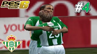 【PES 6】UJIAN BERAT YANG PERTAMA  MainPES REAL BETIS  Master League Bahasa Indonesia 4 [upl. by Bonar]