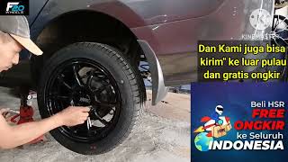 MODIF DAIHATSU SIGRA YANG BAIK DAN BENAR PAKAI VELG HSR WHEEL TERBARU RING 15 JADI TAMBAH KEREN [upl. by Nrubua353]