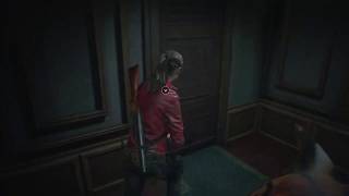 RESIDENT EVIL 2 Remake PS4 Heart key location Claire [upl. by Lananna646]