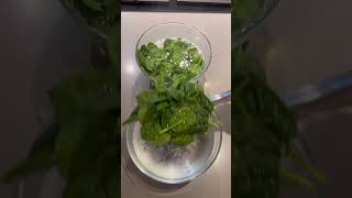 Spinach Avacado smoothie smoothie spinach banana tasty breakfast [upl. by Sucirdor384]