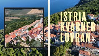 🇭🇷 ISTRIA KVARNER LOVRAN film z dron przez chorwackie wybrzeże i interior 🚁 [upl. by Hanonew]