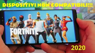 SCARICARE FORTNITE PER DISPOSITIVI NON COMPATIBILI 100 funzionante [upl. by Armalda]