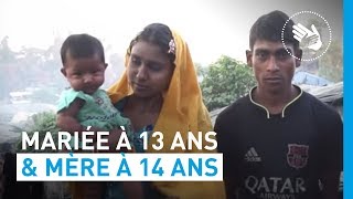 Mariée à 13 ans mère à 14 ans  UNICEF France [upl. by Amilah]