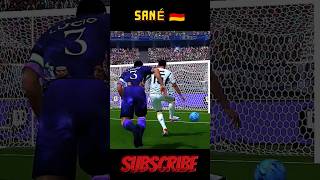 Op goal by SANÉ 🇩🇪😱easports fifamobile shots ytshorts football fyp youtube shots [upl. by Wearing966]