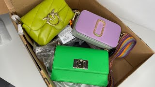 Furla Pinko and Marc Jacobs  Unboxing Haul for Black Friday [upl. by Cash695]