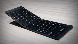 The Pocket Keyboard  Foldable Bluetooth Keyboard 2018 Review The BEST Youve Never Heard Of [upl. by Ahasuerus176]