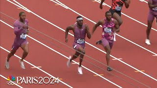 Kenny Bednarek SURGES to win men’s 200m at Prefontaine Classic  NBC Sports [upl. by Idnahr]