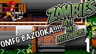 BAZOOKA SECRETS  Zombies Ate My Neighbors  Part 1 [upl. by Gytle253]