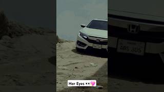 Her Eyes Are So Beautiful 💖👀civic automobile hondacivic shorts youtubeshorts [upl. by Akinom437]