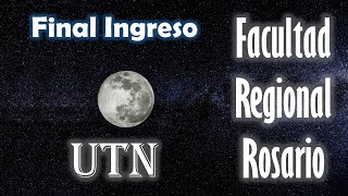 Cómo resolver el examen final de ingreso a la UTN 6  Facultad Regional Rosario [upl. by Dick]