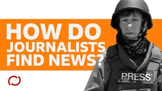 How do journalists find news  BBC My World [upl. by Aivato142]