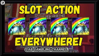 4 POT BONUSES amp LOADS OF SLOT FEATURES [upl. by Odelet]